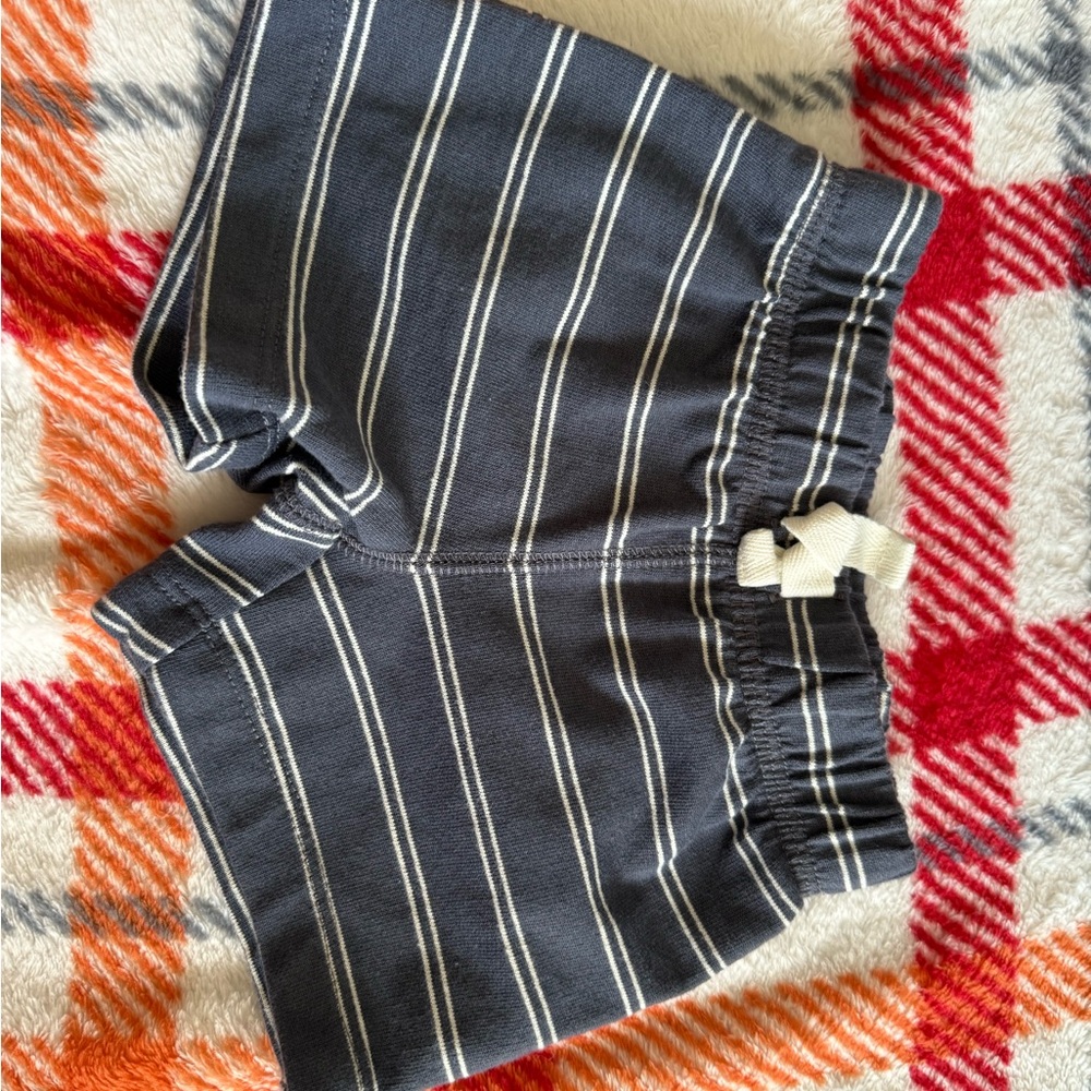 Carter's Dark Blue Striped Shorts